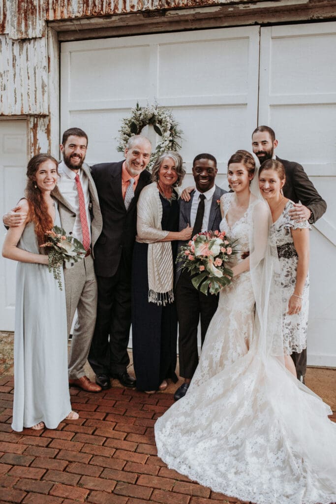 Root Family wedding picture